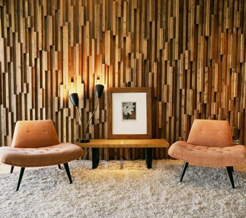 mid century wood wall texture