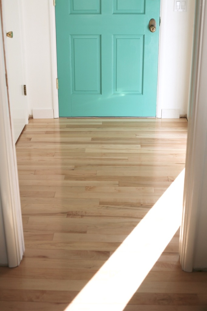 hardwood floors diy install entry threshold bellawood maple
